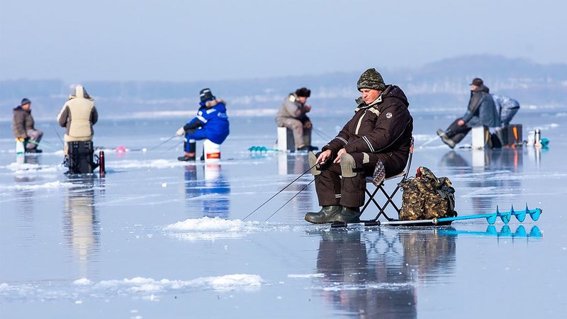 Ice fishing game online, ice fishing game