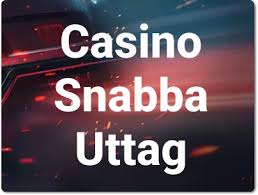 Casino med snabba uttag Få dina vinster på rekordtid